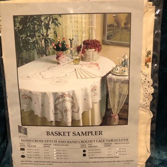 Tablecloth - 36” Round - Picture 2 of 4